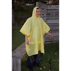 Boulder Creek Yellow Vinyl Rain Poncho 10 mil