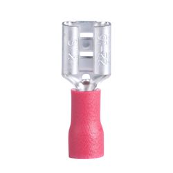 Gardner Bender 22-16 AWG Insulated Wire Female Disconnect Red 21 pk