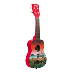 Kala Brand Music Co. Ukadelic Surfari Soprano Ukulele Wood 1 pk