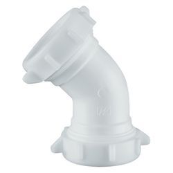 PlumbCraft 1-1/2 in. Slip in. Plastic 45 Degree Elbow