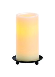 Inglow Butter Cream Vanilla Scent Pillar Candle