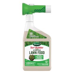 Scotts Turf Builder Lawn Starter Lawn Food For All Grasses 600 sq ft