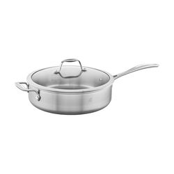 Zwilling J.A Henckels Stainless Steel Saute Pan 11 in. 5 qt Silver