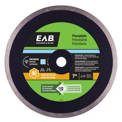Exchange-A-Blade 7 in. D Diamond Matrix/Steel Continuous Rim Diamond Saw Blade 1 pk