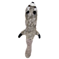 Spot Skinneeez For Dog Multicolored Plush Raccoon Dog Toy Large 1 pk
