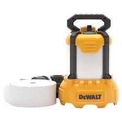 DeWalt 1/3 HP 3600 gph Aluminum Switchless Switch Bottom AC Utility Pump Kit