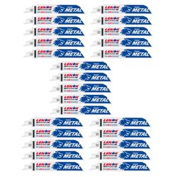 LENOX METALWOLF 6 in. Bi-Metal WAVE EDGE Reciprocating Saw Blade 14 TPI 25 pk