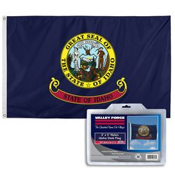 Valley Forge Idaho State Flag 0 in. H X 3 ft. W X 5 ft. L