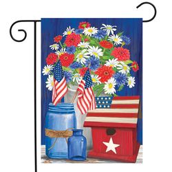 Briarwood Lane Garden Flag 12.5 in. H X 18 in. W