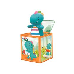 Schylling Baby Dino Jack In The Box Multicolored