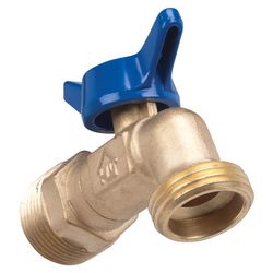 Homewerks 3/4 in. MIP in. X 3/4 in. Garden Hose Thread Brass Hose Bibb