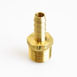 ATC Brass 5/16 in. D X 3/8 in. D Adapter 1 pk
