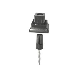 Nuvo Iron 1 in. H X 0.75 in. W X 0.75 in. L Vinyl Railing Connectors