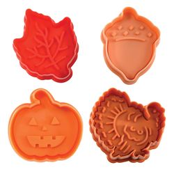 R&M International Corp Multicolored Metal/Plastic Cookie Stamp
