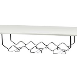 Spectrum 6 in. H X 8 in. L Steel Wine Rack