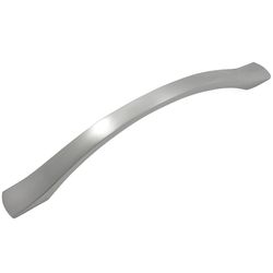 Laurey Harmony Bar Cabinet Pull 128 in. Satin Nickel Silver 1 each