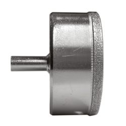 Century Drill & Tool 2-1/2 in. Diamond Grit 1/2 in. L Hole Saw Arbor Included