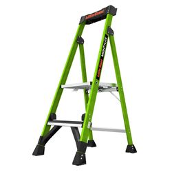 Little Giant Mightylite 4 ft. H Fiberglass Step Ladder Type IAA 375 lb. cap.
