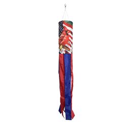 Briarwood Lane American Cardinal Windsock 40 in. H X 6 in. W X 6 in. L