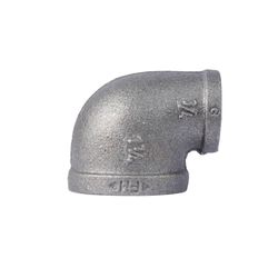 STZ Industries 1-1/4 in. FIP each X 1 in. D FIP Black Malleable Iron Reducing Elbow
