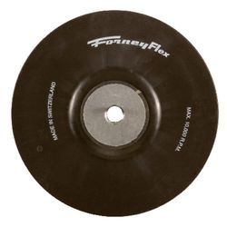 Forney 4-1/2 in. D Rubber Backing Pad 5/8 in. 10000 rpm 1 pc