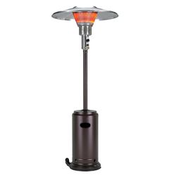 Hiland 40000 BTU Propane Steel Freestanding Patio Heater 10 sq ft