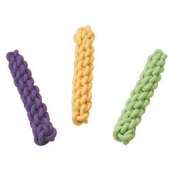 Spot For Dog Assorted Rope/Rubber Knotical Tuff Stick
