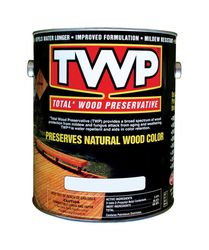 TWP 100 Series Flat/Matte Dark Oak Semi-Transparent Oil-Based Wood Protector 1 gal