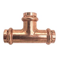QuickFitting 1/2 in. Press in. X 1/2 in. D Press in. Copper Tee