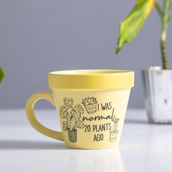 Scobie Boxer Gifts 14 fl. oz. Yellow BPA Free 20 Plants Ago Mug