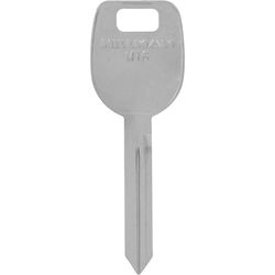 HILLMAN Traditional Key Automotive Key Blank Double For Mitsubishi Silver