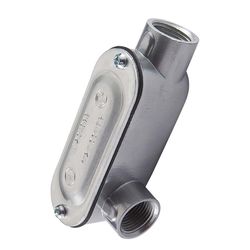 Halex 1/2 in. D Aluminum Conduit Body For Rigid 1 pk