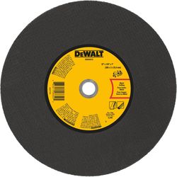 DeWalt High Performance 12 in. D X 1 in. X 1/8 in. thick Aluminum Oxide Metal Cut-Off Wheel 1 pk