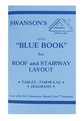 Swanson Little Blue Book Roof and Stairway Layout Instruction Manual
