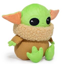 Buckle-Down Star Wars For Dog Multicolored Plush The Child Sitting Pose Squeaky Dog Toy 1 pk