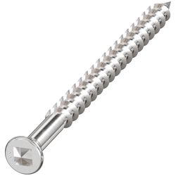 Quik Drive No. 7 Sizes X 2.5 in. L Silver Square Trim Head Deck Screws 1000 pk