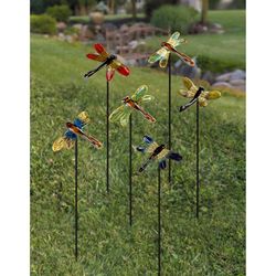 Marshall Home and Garden Assorted Ceramic 21 in. H X 6 in. W Outdoor Garden Stake