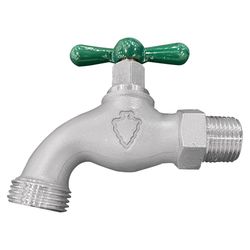 Arrowhead Brass 3/4 in. MIP in. X 3/4 in. MHT Stainless Steel Hose Bibb