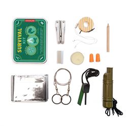 Kikkerland Multicolored Survival Kit 10 pk
