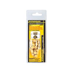 Eazypower Isomax Round Birch Head Plug 5/16 in. D 20 pk
