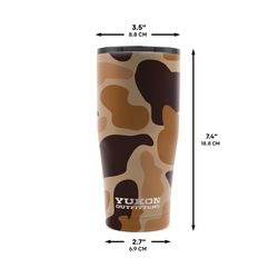 Yukon Outfitters 20 fl. oz. Vintage Camo BPA Free Double Wall Tumbler