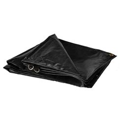 Dry Top® 7 ft. W X 9 ft. L Heavy Duty Polyethylene Truck Tarp Black