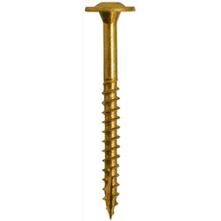 GRK Fasteners No. 8 X 2-1/2 in. L Star Climatek W-Cut Cabinet Screws 100 pk