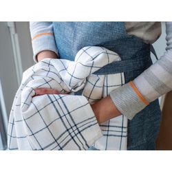 KAF Home Navy Cotton Apron