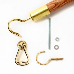 Attic Ease Steel/Wood Ladder Pull System Kit 10 pk