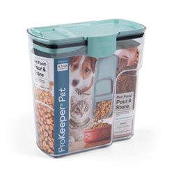 Progressive ProKeeper Clear Polypropylene 4.5 qt Pet Food Container For Cats/Dogs