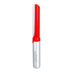 Freud 1/2 in. D X 1/2 in. X 4-1/8 in. L Carbide Single Flute Straight Router Bit