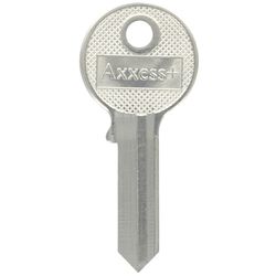 HILLMAN Traditional Key House/Office Key Blank 111 Single For American Padlocks Silver
