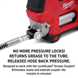 LockNLube Straight Pressure Return Valve 1 pk