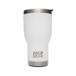 Wyld Gear TUMBLER 30 oz White BPA Free Double Wall Vacuum Insulated Vacuum Insulated Tumbler